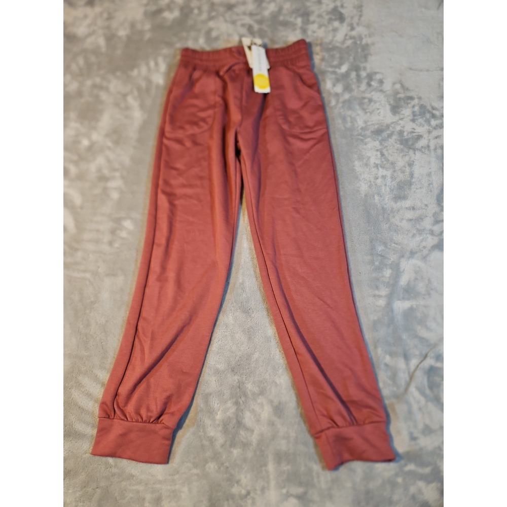 Women's Crown Of Hearts Terry Jogger Light Pink Size M